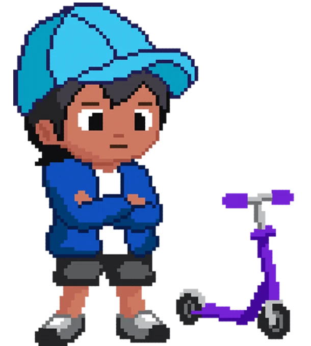 Blue Character